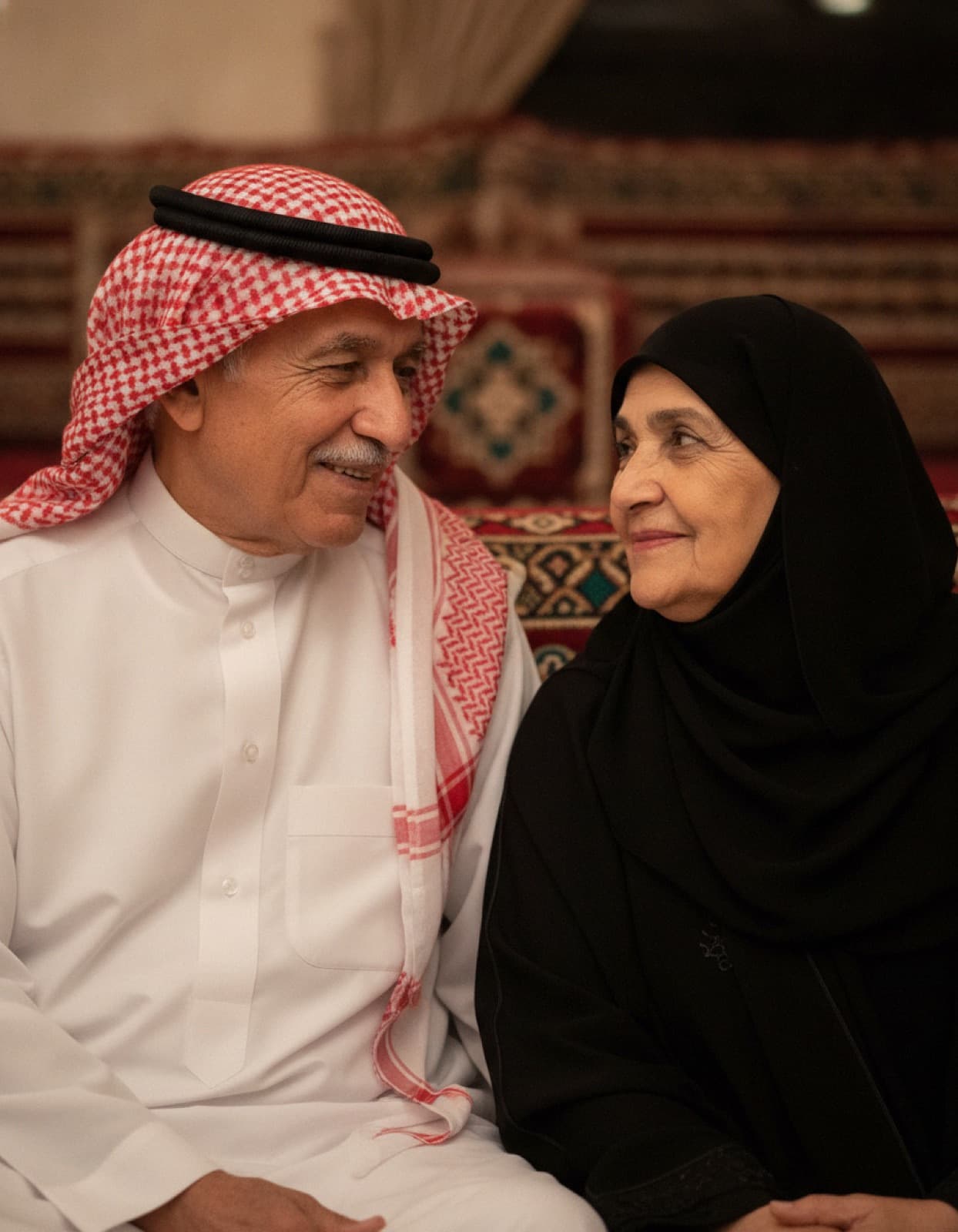 Elderly couple